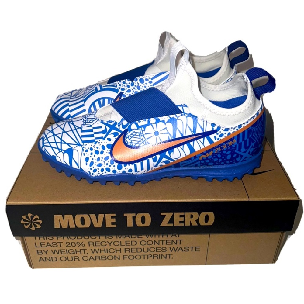 Nike JR ZOOM VAPOR 15 ACAD CR7 TF Indoor Soccer shoes Size 3
